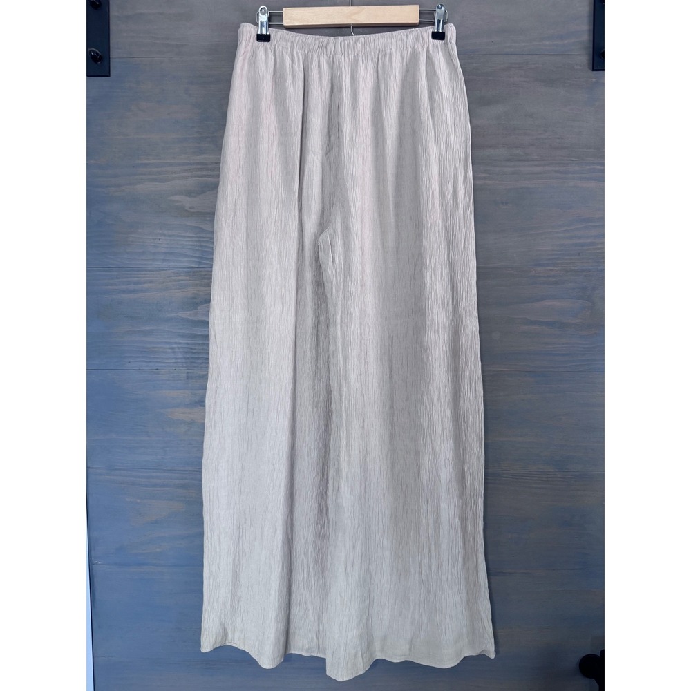 Abercrombie and Fitch‎ Crinkle Wide Leg pants Size Medium - Picture 5 of 6